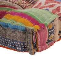 Cojín de sofá de palets vidaXL de tela patchwork - details 3
