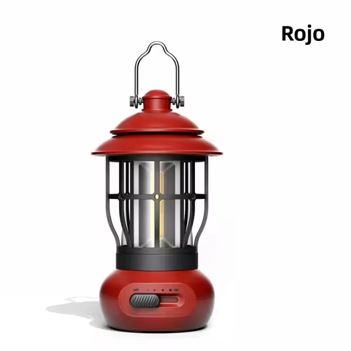 Lámpara De Camping LED Portátil Recargable USB Con 3 Modos De Iluminación Luz De Tenda Para Senderismo Y Escalada Al Aire Libre - 1