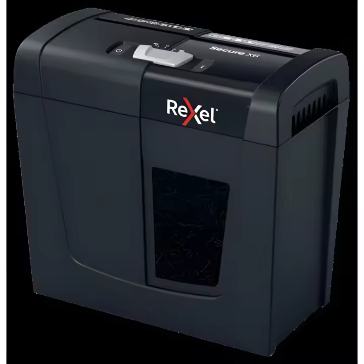 Rexel Destructora de Papel en Corte en Partículas 6 Hojas P4 Papelera Extraíble 10 L Silenciosa Compacta 2020122 - 1