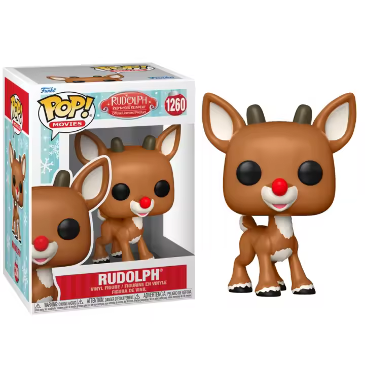 Funko Pop! Rudolph – Rudolph, 64342, Nº1260 - 1