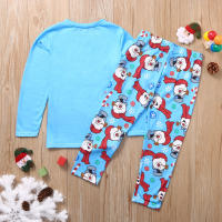 Conjunto De Pijamas Navideños Familiar 2023 Con Diseño De Payaso De Nieve Para Padres E Hijos Incluye Top Y Pantalones Adecuado Para Dormir En Familia - details 8