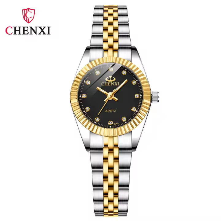 Reloj De Lujo Para Hombre CHENXI 30m Impermeable Casual Deportivo Cuarzo Reloj De Pulsera Con Fecha Acero Inoxidable - 1