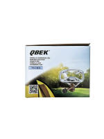 QBEK Hornillo de Gas Portátil Compacto para Camping y Senderismo – Quemador Butano/Propano con Rosca 7/16" (TR-518CN) - details 3