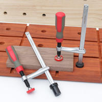 Juego De 1 Pieza De Abrazadera De Madera Para Mesas De Trabajo Acción Rápida Clip De Mano Para Bancos De Carpintería Agujero De 19/20MM Herramienta - details 1