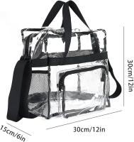 Bolsa de mano transparente con ASA, - details 3