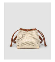 Nuevo bolso de paja, bolso de cubo de fantasía para vacaciones, bolso tejido de moda de verano para mujer, bolso bandolera pequeño - details 5