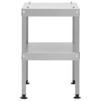 vidaXL Mesa para horno ahumador acero galvanizado 40x28x44,5 cm - details 2