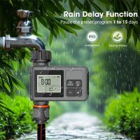 Timbre De Agua Automático Insoma Sistema De Riego Inteligente Con Pantalla LCD IPX7 Para Jardín Equipo De Programación De Rociador - details 6