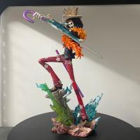 Figuras De Acción One Piece Straw Hat Pirates PVC Luffy Zoro Nami Usopp Robin Sanji Estatua De Escritorio Regalo Para Fans - details 41