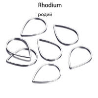 30Pcs Lote Anillos De Salto Teardrop Waterdrop Colores Mixtos Para Fabricación De Joyas Accesorios De Enlace Para Pendientes Y Collares - details 14