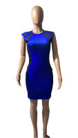 Vestido Bodycon Colorblock Elegante Para Mujer Verano Moda Sin Mangas Cuello Redondo Mini Vestido Negro Casual Para Fiesta Club - details 15