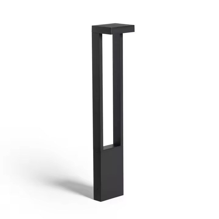 Ledkia Baliza Exterior LED 65cm 10W Aluminio Droxe Negro Negro - 1