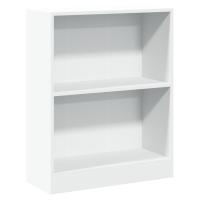 vidaXL Estantería madera de ingeniería 60x24x76 cm Blanco, Negro, Roble Sonoma Mueble Almacenaje Estantería para Oficina, Estudio, Dormitorio Estantería/Librería/ mueble de Almacenamiento - details 0