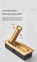 Lámpara De Pared LED De Alta Calidad Con Carga USB Iluminación De Lectura Para Dormitorio Y Hotel Decoración De Pared - details 4