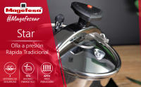 MAGEFESA Olla a presión rápida STAR de acero inoxidable de 6L - details 0