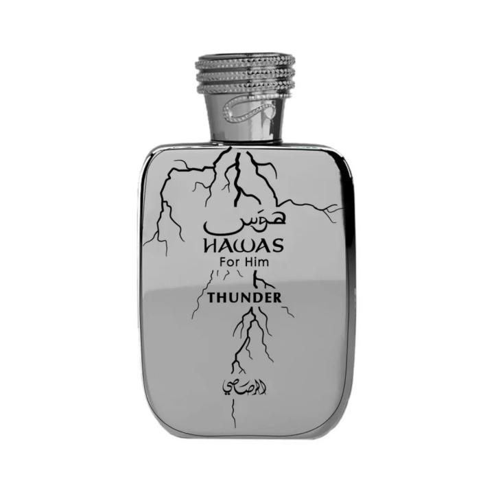 Rasasi - Hawas Thunder - 100ml - Eau De Parfum - Perfume Masculino — oferta en Miravia