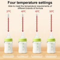 Calentador De Botella Para Bebé Portátil Con Ajuste De Temperatura En 4 Niveles Recargable Por USB Calentador Rápido De 6 Minutos Para Leche Y Agua - details 2