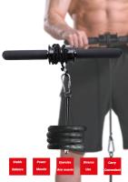 Entrenador De Músculo De Braza Y Antebrazo Con Rodillo Y Agarre De Mano Equipo De Fitness Para El Hogar Resistente a 1000 Libras - details 0