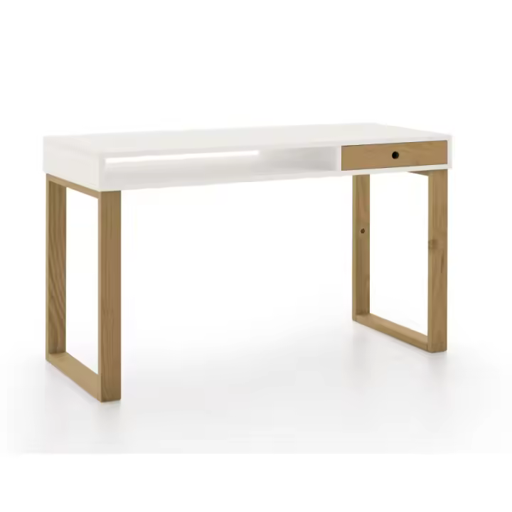 CAMA EXPRESS Moma | Escritorio Oficina | Escritorio despacho Madera Maciza Natural | Pata U - 1