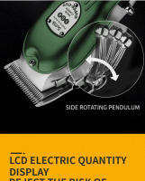 Pelo Profesional del Perro Clipper todo metal recargable PET trimmer Gato máquina de Corte mascotas Bajo Ruido grooming haircut - details 8