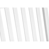 Taburete tilting para 2 personas, de Madera maciza, ideal para Terrazas y patios, color Blanco, dimensiones 117x69x60cm - details 4