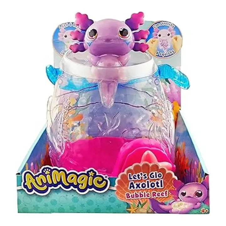 Animagic Acuario Axolotl con Mascota Electrónica y Lumínica 930943 - 1