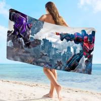 Toalla De Baño Infantil Con Diseño De Transformers Autobots Toalla De Playa Toalla De Piscina Regalo De Vacaciones Toalla De Picnic Tamaño 30x60 Cm 50x100 Cm 76x182 Cm Toalla De Poliéster/Celulosa Absorbente Y Secado Rápido - details 10