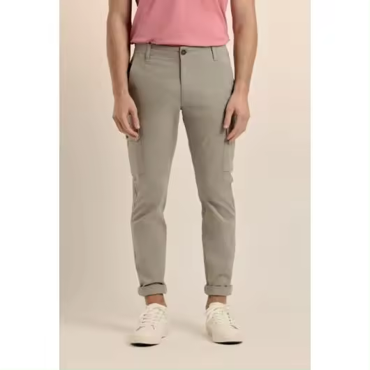 Pantalón Valecuatro cargo gris - 1