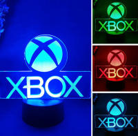 Lámpara De Mesa LED 3D Para Juego Y Habitación Niños Iluminación Nocturna RGB USB Poderada Iluminación Interior Regalos Para Dormitorio - details 3