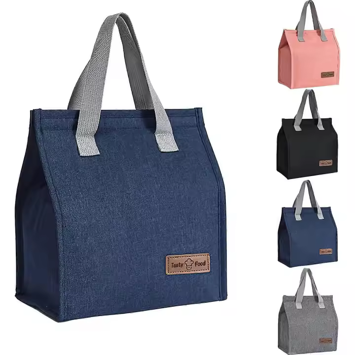 Bolsas De almuertos para Mujeres y hambres, Bolsa de mano reutilizable con la prueba de fugas, Bolsa Térmica para el trabajo, La Escuela, El picnic, los viajes (Cian) - 1