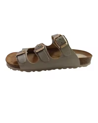 Interbios Sandalia bio cómoda beige - 1