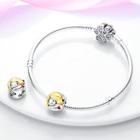 Colgante De Torre De Viaje Con Encanto De Gato Para Mujer Joyería Original De Pulsera Y Collar Plata Esmaltada 100% 2023 - details 196