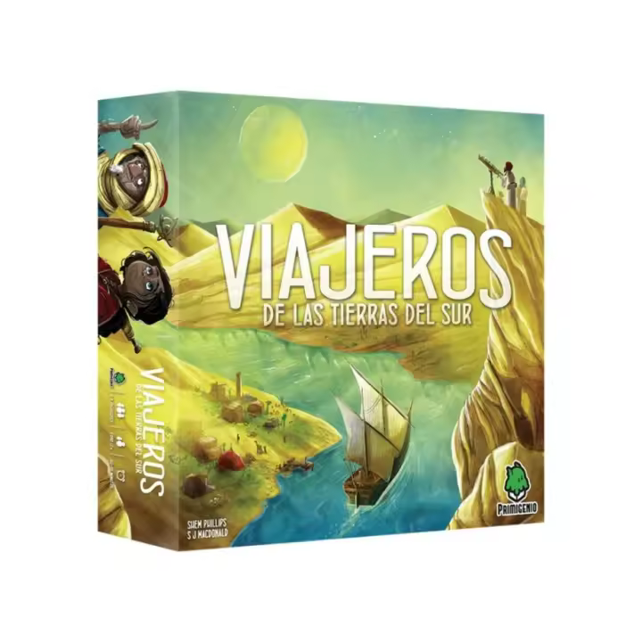 Viajeros de las Tierras del Sur Juego de Mesa Edad Recomendada 12+ - 1