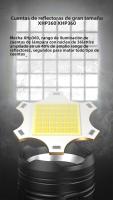 Linterna Frontal LED XHP360 36-CORE Más Potente Con Carga Type-C Y Inducción De Onda SOS Para Camping Pesca - details 2