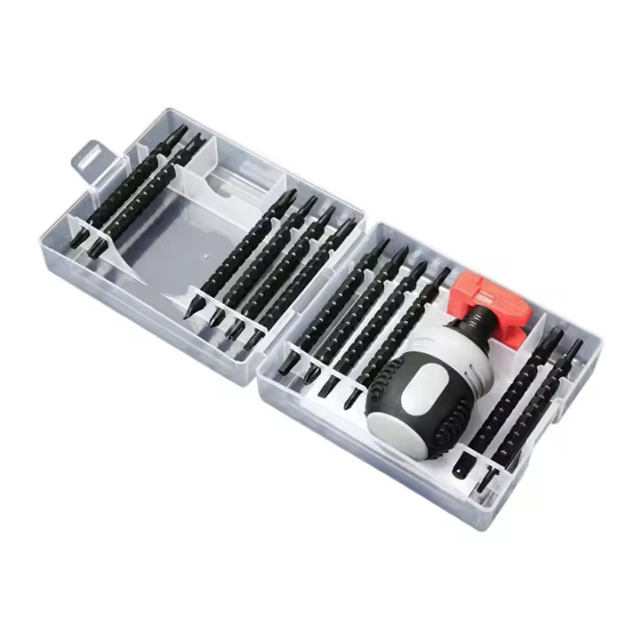 Juego De Destornilladores Magnéticos 26 En 1 Con Mango Telescopio Doble Propósito Herramienta Manual Multifuncional De Cromo-vanadio - 1