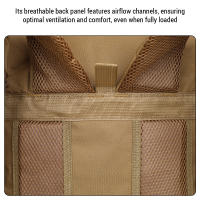 Mochila De Camuflaje Grande Para Senderismo Y Camping En Montaña Mochila De Lona Para Ciclismo Y Actividades Al Aire Libre - details 16