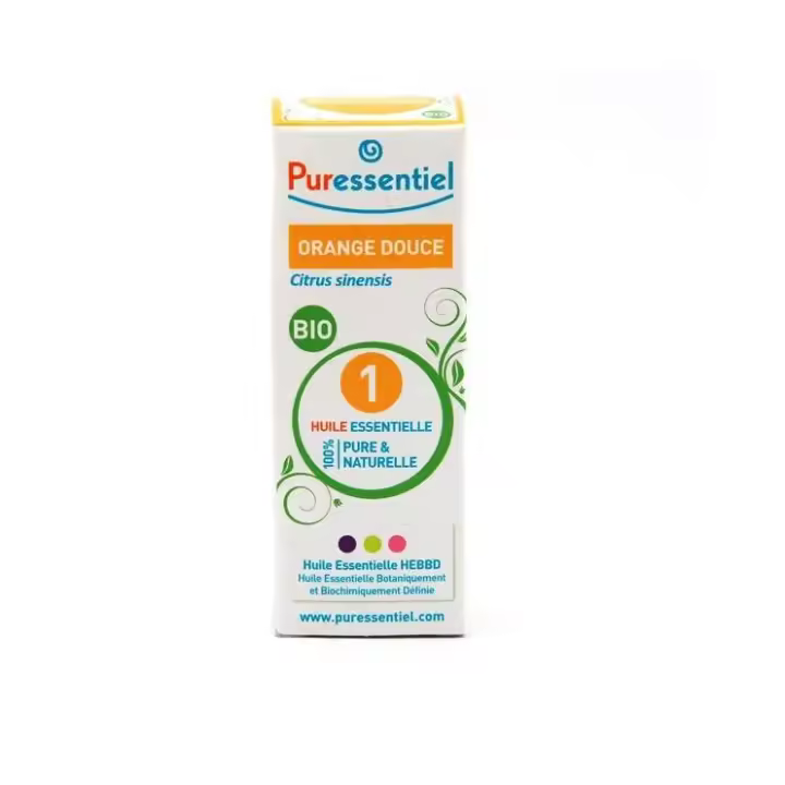 Naranja dulce ecológica 10 ml de aceite esencial  Puressentiel - 1