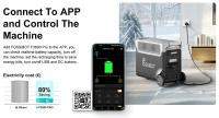 FOSSiBOT F3600 Pro Estación de energía portátil, batería LiFePO4 de 3840Wh, expansión máxima de 11520Wh, salida de CA de 3600W, carga solar máxima de 2000W, carga completa en 1.5 horas, PD 100W, 13 puertos de salida, linterna LED, UPS, control de aplicaci - details 19