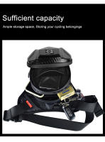 Bolsa De Pierna Impermeable Para Motocicleta Carbono Fibra Caja Rígida Hombro Pack Casual Exterior Para Hombres Y Mujeres - details 14