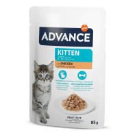 Advance Kitten Comida Húmeda para Gatitos con Pollo, 85gr, Nutrición Optima, Alimento Húmedo para Gatos Cachorros - details 0