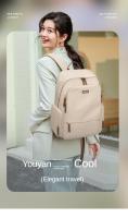 Nueva Mochila GOLF2023 Para Mujer Estilo Casual Color Contraste Mochila Para Computadora Viajes Y Escuela Bolsa De Estudiantes Universitarias - details 0