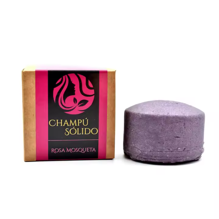 Champú Sólido de Rosa Mosqueta 100g  Cabello Seco Di Oleo - 1
