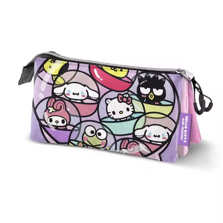 Portatodo Hello Kitty Triple 11x23x8cm. - 1
