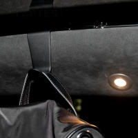 Gancho De Chaqueta De Aleación De Aluminio Soporte De Espalda Duradero Para Asiento De Coche Acessorios Interiores Para Tesla Model S X - details 6