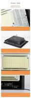 Lámpara Solar JVEE 30W 1000mAh Con Control Remoto Luz De Fosa Impermeable IP67 Ajustable Para Exteriores Villa Callelampara Ángulo - details 4