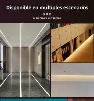 Tira De Luz LED COB 12V Alta Densidad 320LEDs/m RA90 Calor Natural Frío Rojo Azul Hielo Amarillo Rosa Flexible Para Iluminación Lineal - details 12