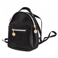 Mochila Mini Para Mujer De Cuero PU Multifuncional Bandolera Pequeña Color Sólido Fresco Bolsa De Hombro Para Teléfono Móvil - details 9