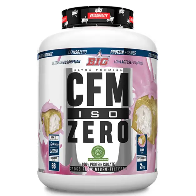 Big - CFM ISO ZERO - 2kg - proteína de alta calidad - Regalo Shaker valorado en 7,95€  - - 1