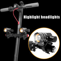 Farol LED Para Xiaomi M365 / pro Scooter Eléctrico Recargable USB Con Batería De 1200mAh Luz Frontal XM-L T6 150LM Zoomable - details 0