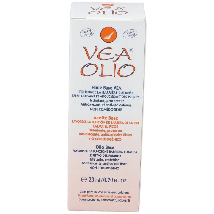 Vea Olio Aceite Base 20 Ml - Reparación y Calma de la Piel - 1